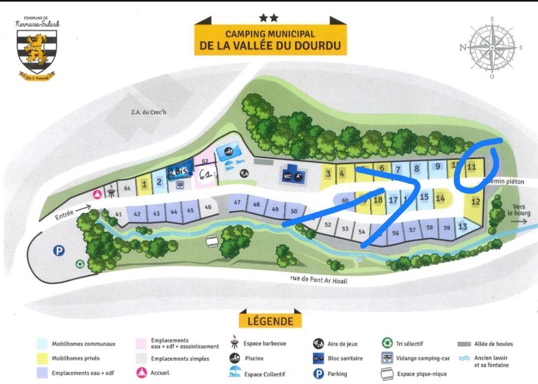 Mobil-Home Dans Camping Municipal Kermaria-Sulard 외부 사진